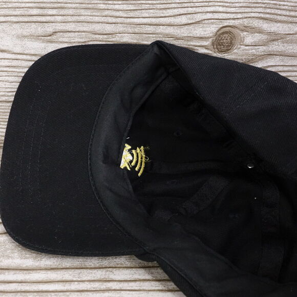 XM SATELLITE RADIO SIRIUS BLACK STRAPBACK PROMO BASEBALL HAT CAP - Picture 7 of 8